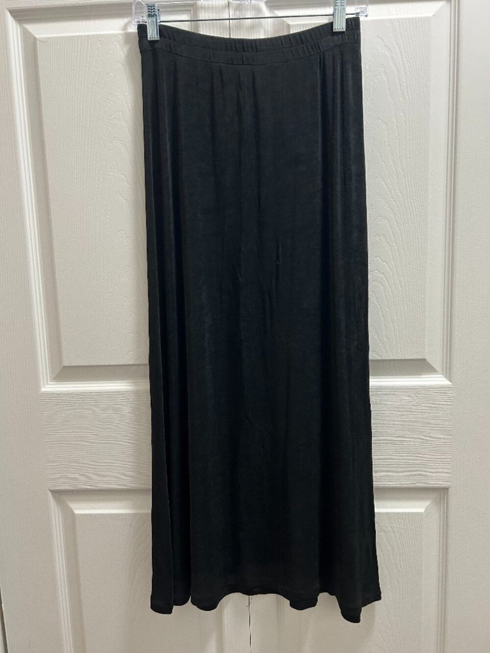 Women's Vintage Long Black Skirt-size Medium